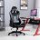 Vinsetto Cadeira Gaming Cinzenta/Preta