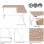 Vinsetto Mesa Esquinera de Oficina 142x142x76cm Roble/Blanco