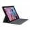 Custodia Logitech Slim Folio con tastiera Bluetooth grigia per iPad 7/8/9 generazione