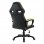 HomCom Silla Gaming Negro/Verde