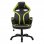 HomCom Silla Gaming Negro/Verde