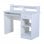 Homcom Secretária para Computador 106x50x93.5cm Branca