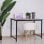 Homcom Mesa Escritorio Elevable Ajustable 120x60x73cm Negro
