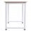 Homcom Mesa de Ordenador Pies Ajustables 120x60x76cm Max 100kg Marco Metal Roble