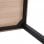 Homcom Escritorio de Ordenador 120x60x76cm Pies Ajustables 100kg Roble y Negro