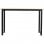 Homcom Escritorio de Ordenador 120x60x76cm Pies Ajustables 100kg Roble y Negro