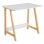 Homcom Mesa Escritorio 90x55x75cm Madera/Blanco