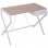 Homcom Mesa para Escritório 105x56x75cm Madeira/Branca