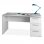 Habitdesign Stylus Mesa de Escritório Branca