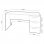 Habitdesign Stylus Mesa de Escritório Branca