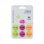 Bluelounge Cabledrop Pack 6 Organiseurs de Câbles Couleurs Vives