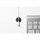 Bluelounge CableDrop Mini 9er-Pack schwarze Kabel-Organizer