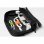 Bluelounge CableClip M Organizador de Cables Pack 4 Unidades