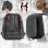 Duronic LB22 Mochila Impermeable para Portátil hasta 15.6" Negra