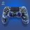 FR-TEC Funda de Silicona + Grips Camo Navy para Mando PS4