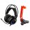 Tempest Pack GHS300 Auriculares Gaming 7.1 RGB PC/PS4  + Scorpio Soporte Gaming para Auriculares