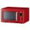 Daewoo KOG-6LBR Microondas con Grill 20L 800W Rojo