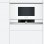 Siemens iQ700 BF634LGW1 Micro-onde encastrable 21L 900W Blanc/Inox