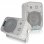 Pyle PDWR40W Paire d'enceintes passives 400W Blanc