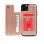 Nueboo Wallex Funda de Piel Rosa Dorado para iPhone 11 Pro Max
