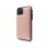 Nueboo Wallex Funda de Piel Rosa Dorado para iPhone 11 Pro Max