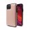 Nueboo Wallex Funda de Piel Rosa Dorado para iPhone 11 Pro Max
