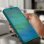 Avizar Funda Translúcida Acabado Surcado Verde para Xiaomi Redmi Note 7