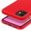 Avizar Capa de Silicone Semirrígida Mate Suave Vermelha para iPhone 11