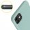 Avizar Funda de Silicona Semirrígida Mate Suave Verde para iPhone 11