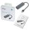 Hub USB i-Tec 3.0 4 Ports Grau Überspannungsschutz Plug & Play