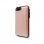 Nueboo Wallex Funda de Piel Rosa Dorado para iPhone 7/8 Plus