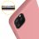 Avizar Funda de Silicona Semirrígida Mate Suave Rosa para iPhone 11 Pro