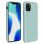 Avizar Funda de Silicona Semirrígida Mate Suave Verde para iPhone 11 Pro