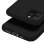 Avizar Funda de Silicona Semirrígida Mate Suave Negra para iPhone 11 Pro