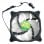 Droxio FAN12GL15 Ventilador 120mm LED Verde
