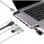 MINIX Neo C-D Pro Adaptador Multipuerto USB-C para Apple MacBook Air y Pro
