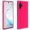 Avizar Funda de Silicona Semirrígida Mate Suave Fucsia para Samsung Galaxy Note 10 Plus