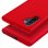 Avizar Funda de Silicona Semirrígida Mate Suave Roja para Samsung Galaxy Note 10 Plus