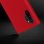 Avizar Funda de Silicona Semirrígida Mate Suave Roja para Samsung Galaxy Note 10 Plus