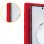 Avizar Funda de Silicona Semirrígida Mate Suave Roja para Samsung Galaxy Note 10 Plus