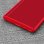 Avizar Funda de Silicona Semirrígida Mate Suave Roja para Samsung Galaxy Note 10 Plus