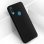 Avizar Funda de Silicona Semirrígida Suave Negra para Huawei Y6 2019/Honor 8A