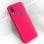 Avizar Funda de Silicona Semirrígida Suave Fucsia para Huawei Y6 2019/Honor 8A