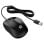 Rato HP com Fio 1200 DPI Ambidestro USB Tipo A Preto Compacto