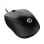Rato HP com Fio 1200 DPI Ambidestro USB Tipo A Preto Compacto
