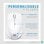 Mouse wireless HP 220 1300 DPI Bianco