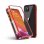 Nueboo Funda Magnética con Cristal Templado Roja para iPhone 11