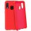 Avizar Funda de Silicona Semirrígida Suave Roja para Samsung Galaxy A20e