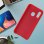 Avizar Funda de Silicona Semirrígida Suave Roja para Samsung Galaxy A20e