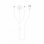 Nueboo Cable USB + 2x 8 Pin con Cargador para Apple Watch Blanco